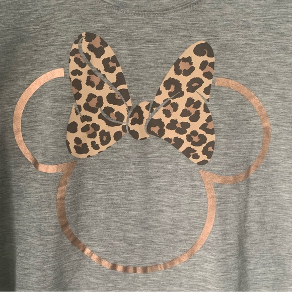 Disney Women's Gray Top (OX) - Picture 4 of 5